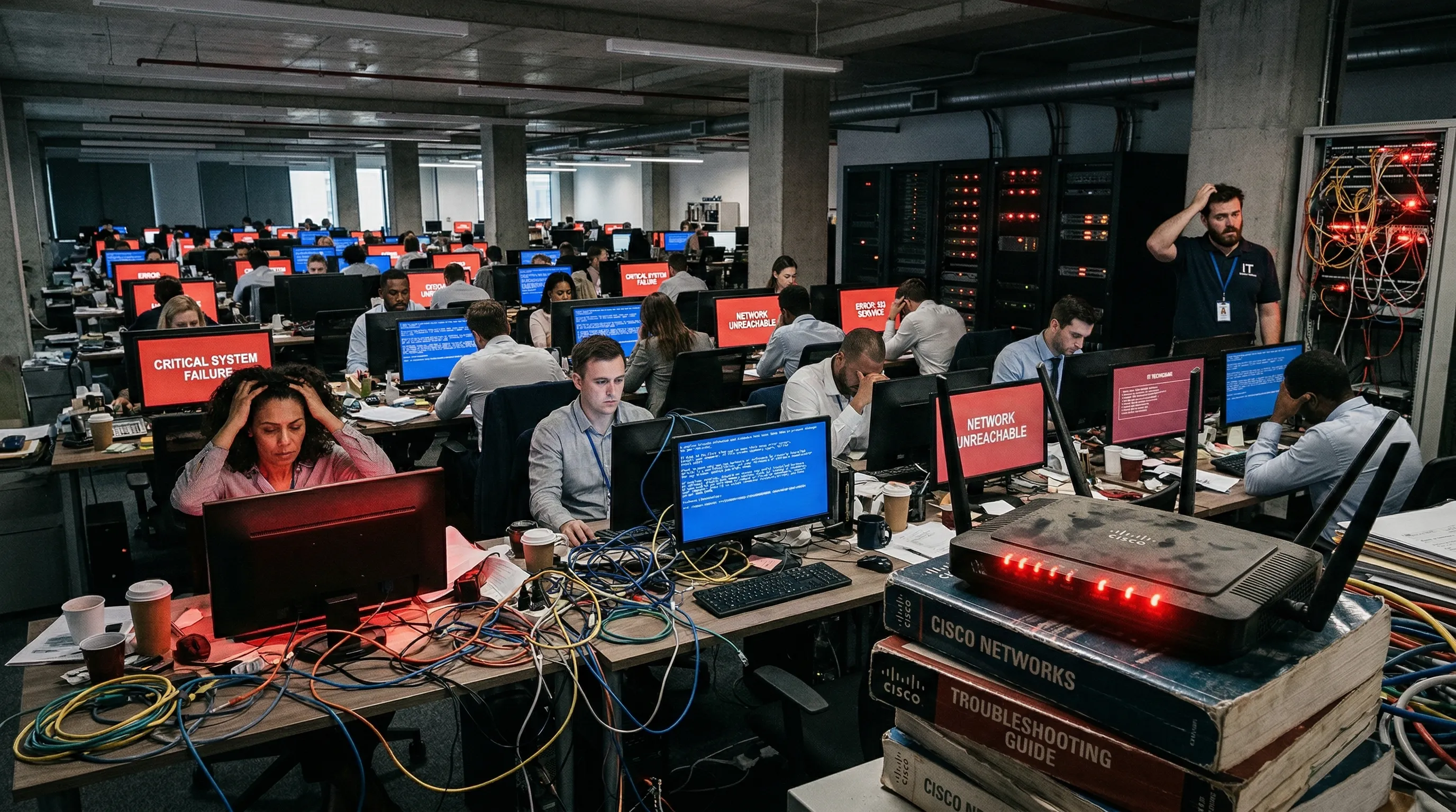 El WiFi de tu Oficina es Lento y No Es Culpa del Internet: Es tu Red la que Está Mal