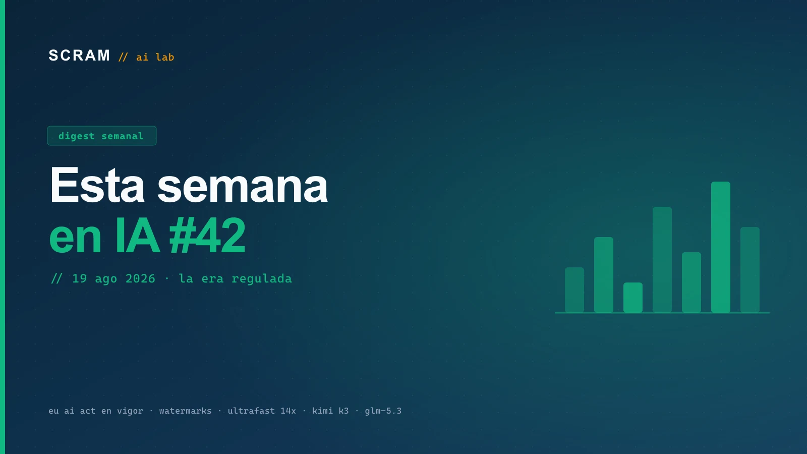 Esta semana en IA #42: la IA entra en su era regulada